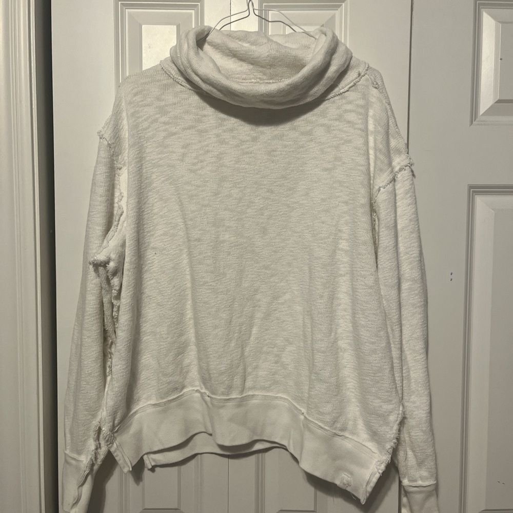 Free People Cozy White Women's Sweater